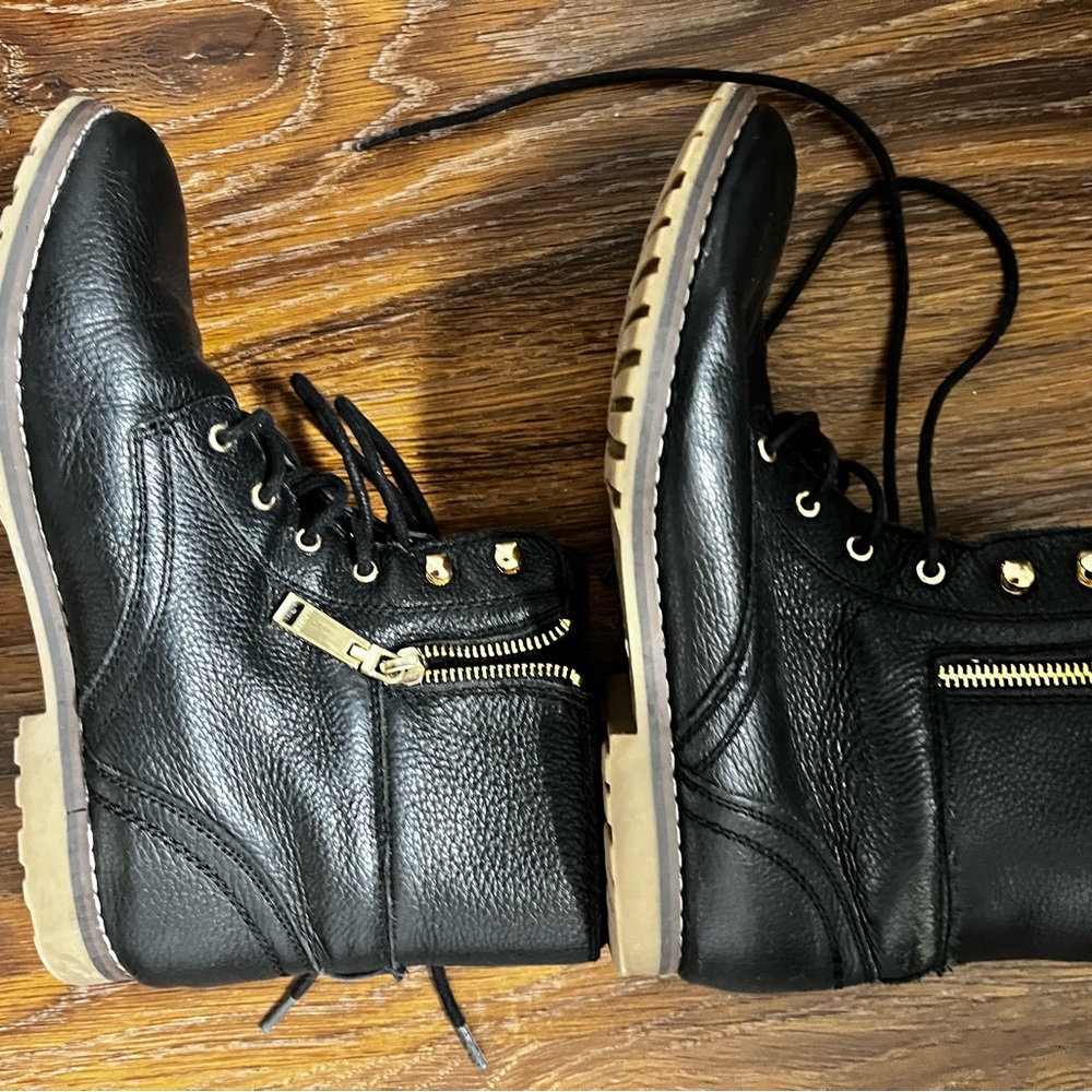Tommy Hilfiger combat boots